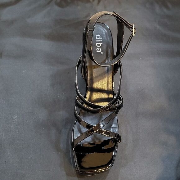 BRAND NEW DIBA MULTI-STRAP BLOCK-HEEL ADJUSTABLE BUCKLE PLATFORM SANDAL G1 - Picture 15 of 15